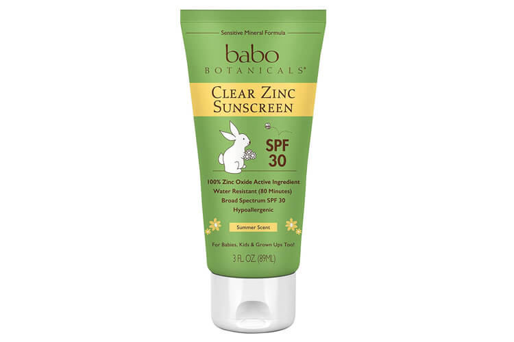 Babo Botanicals Clear Zinc Sunscreen