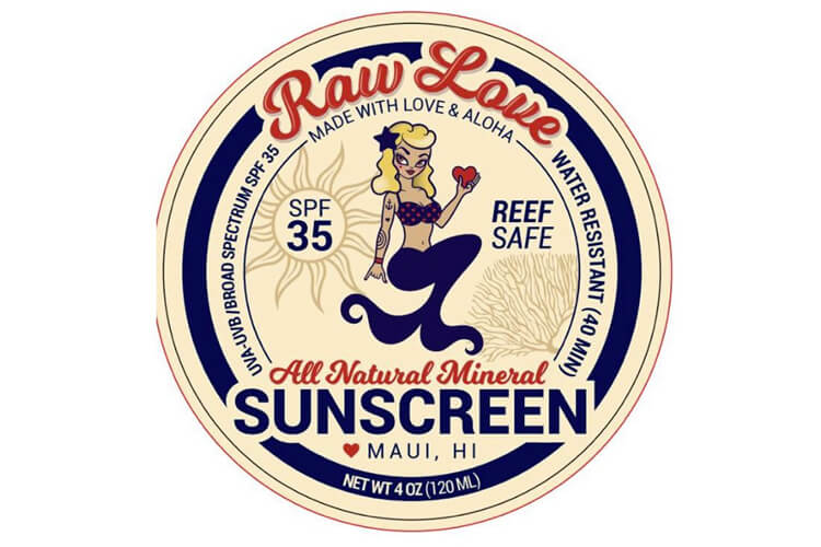 Raw Love All Natural Mineral Sunscreen