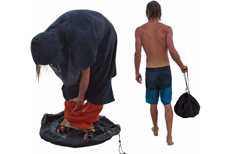 Surf Changing Matt/Wetsuit Bag Surfing Dive Stand-on Matt Wasserdichte-Tasc 