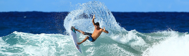 Surf training: core exercises transmit movement and power throughout your body