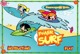 Powerpuff Girls Super Surf